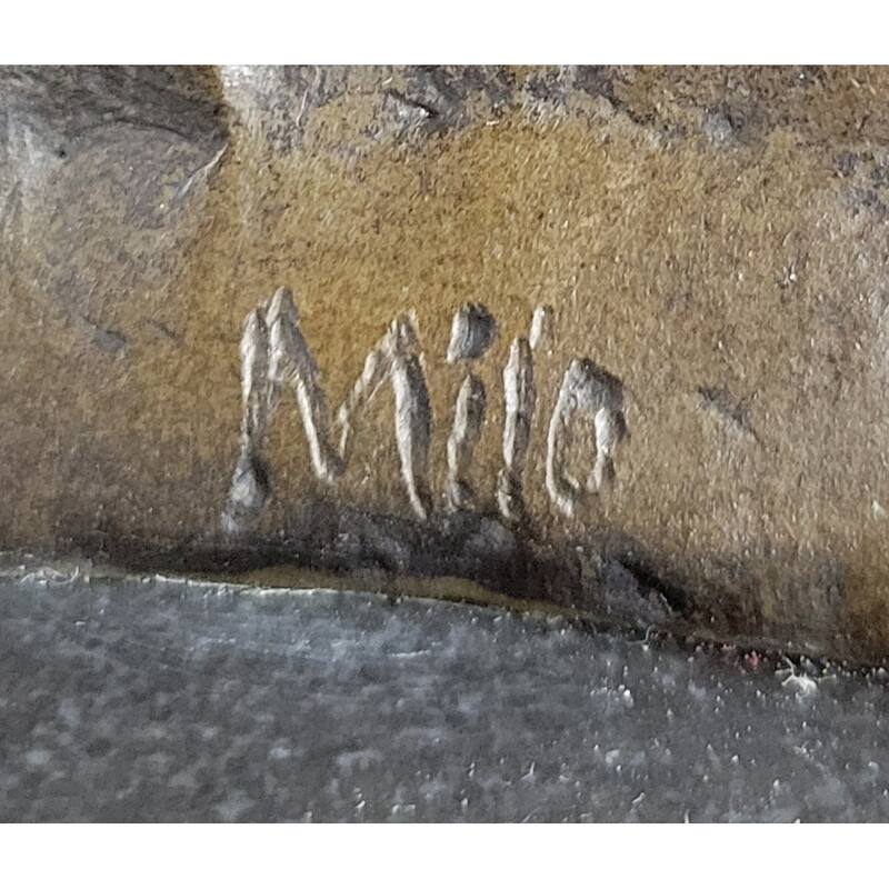 Hot Cast Bronze Horse Head Bust Statue Sculpture Bronze Metal Original Art By Milo