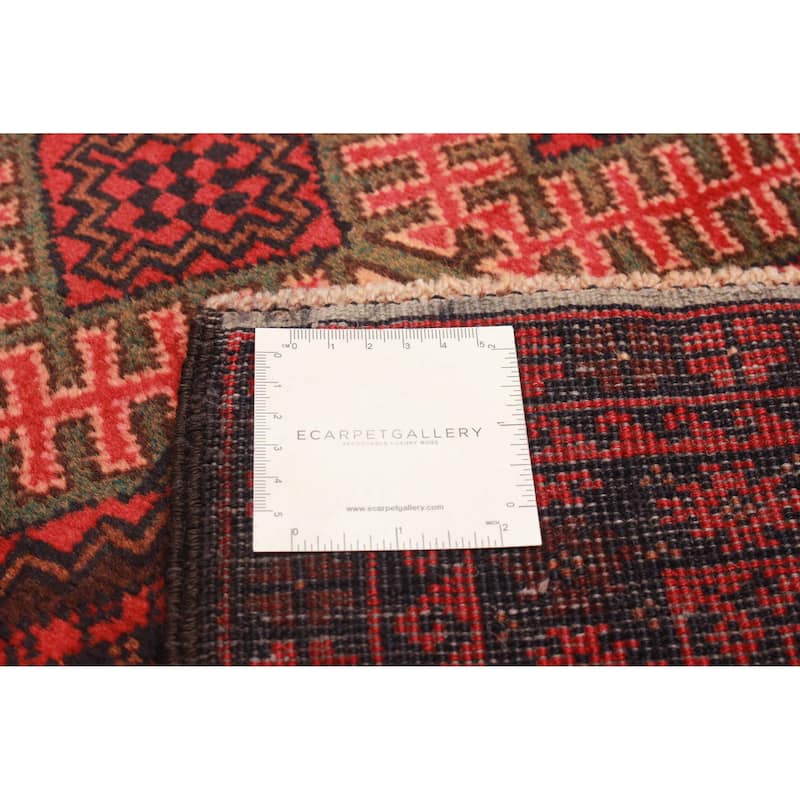 Teimani Red Rug 2'8" x 4'11" - 2'8 x 4'11