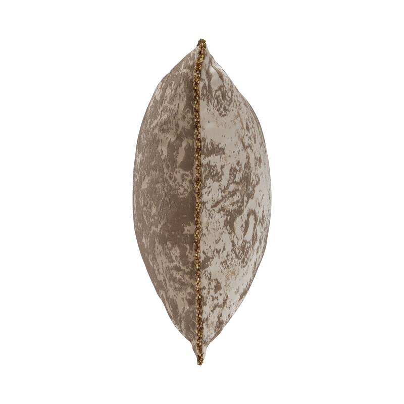 Villa by Classic Home Mica Woven Fabric Throw Pillow