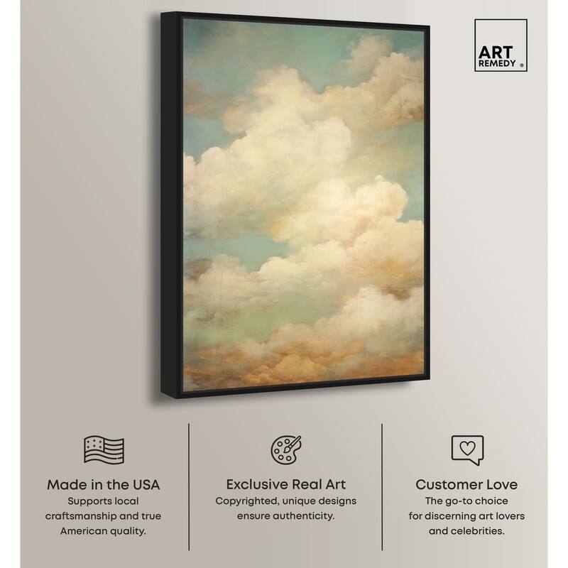 Timeless Sky Canvas by Art Remedy