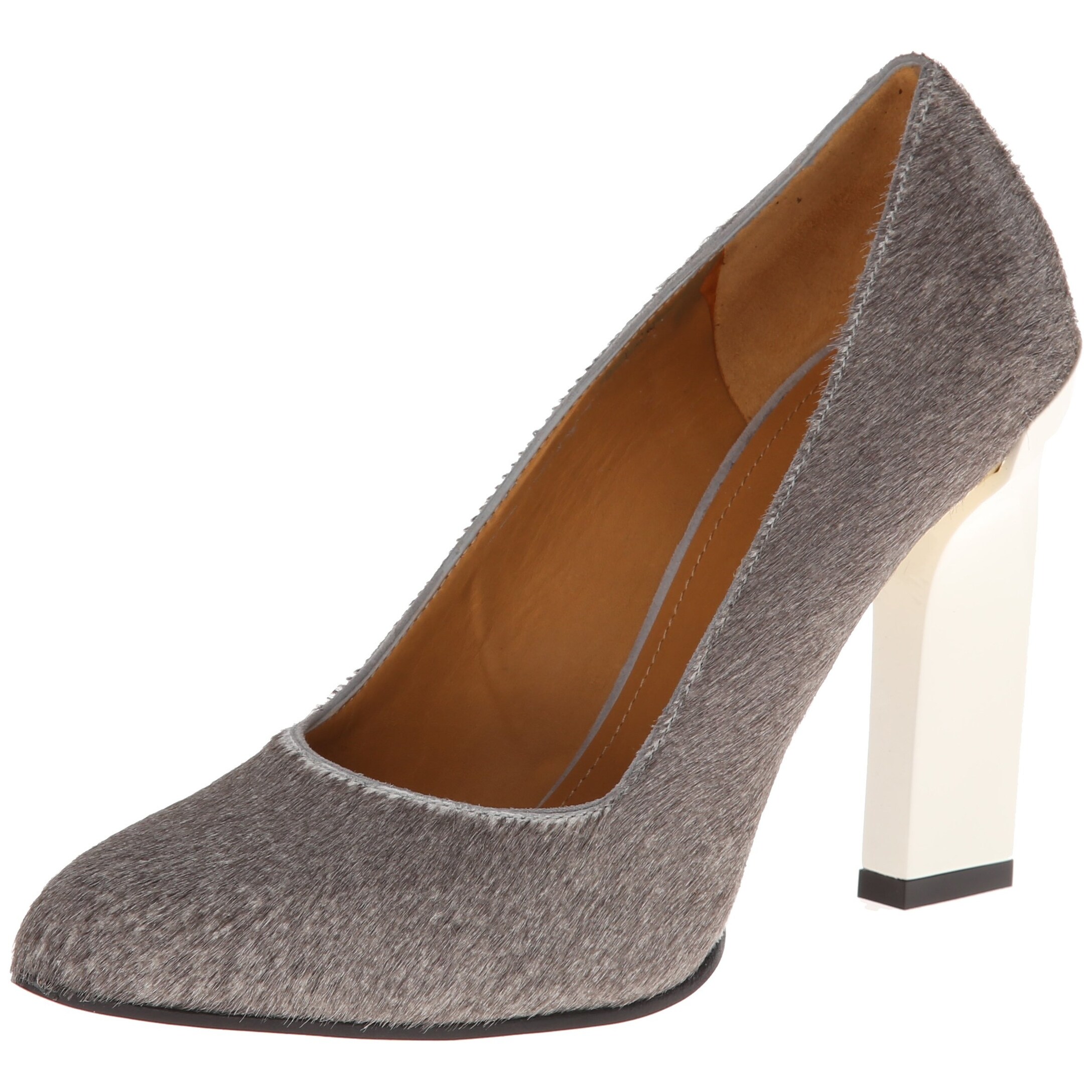 calvin klein gray pumps