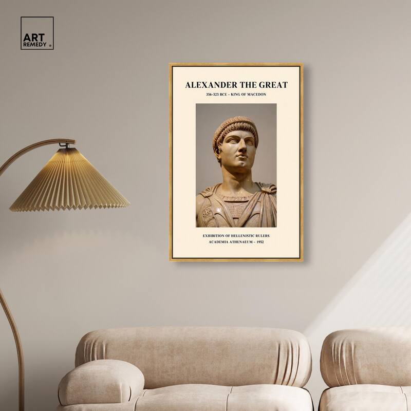Alexander the Great Canvas by Art Remedy
