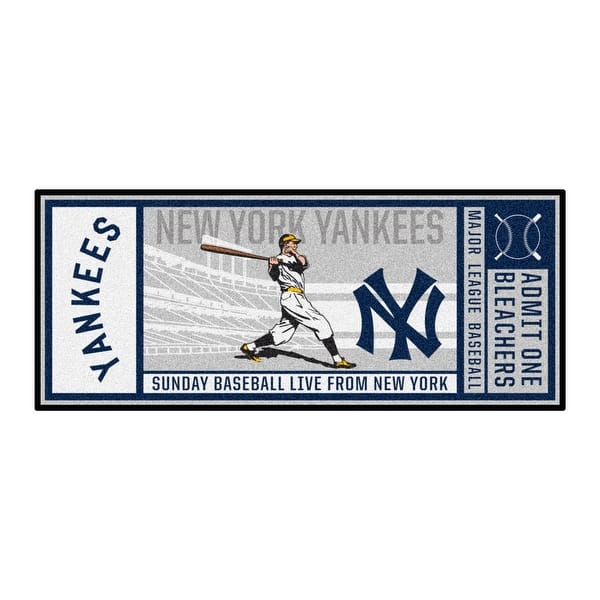 New York Yankees Medallion Door Mat