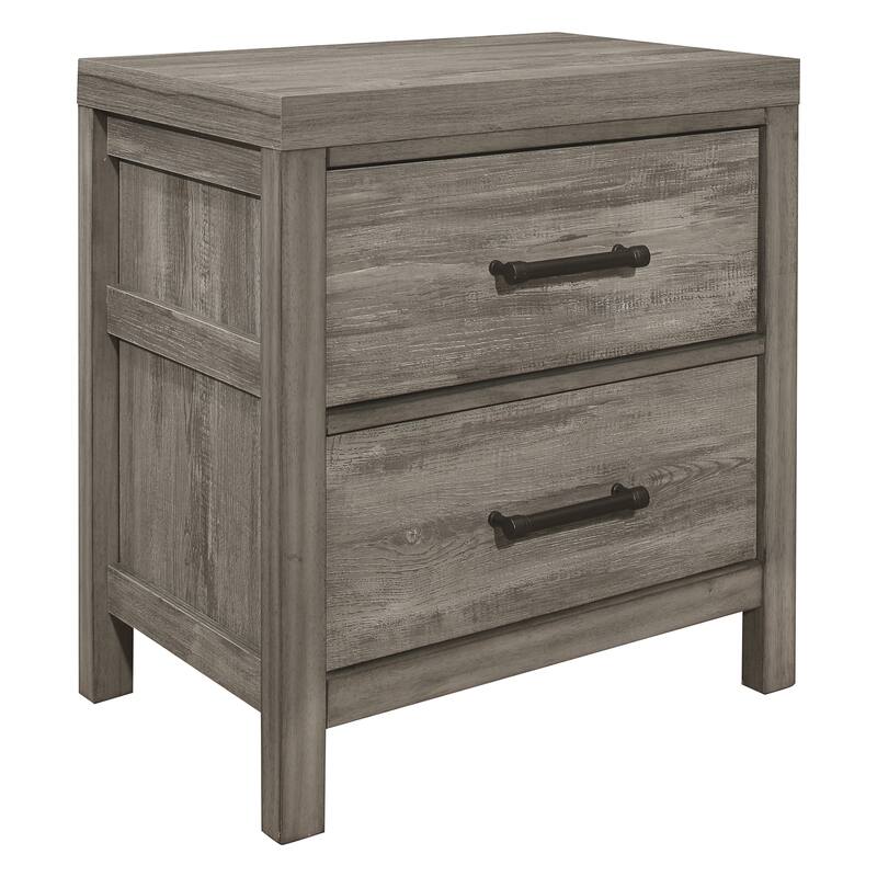 Bedroom Gray Finish Premium Melamine Laminate Wooden Furniture