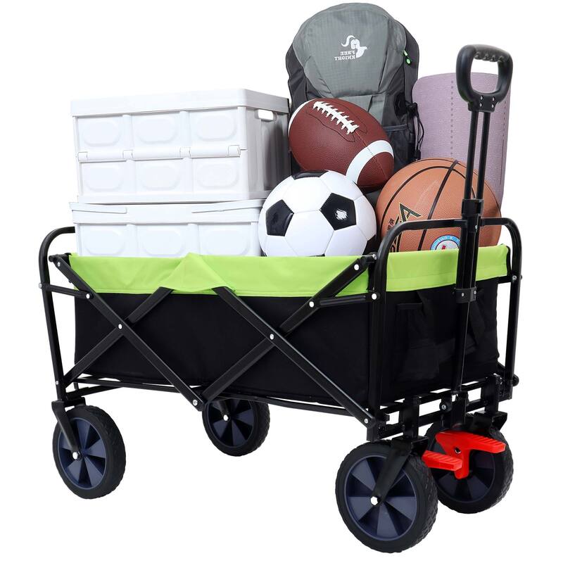 150L Wagon Cart Foldable with Wheels