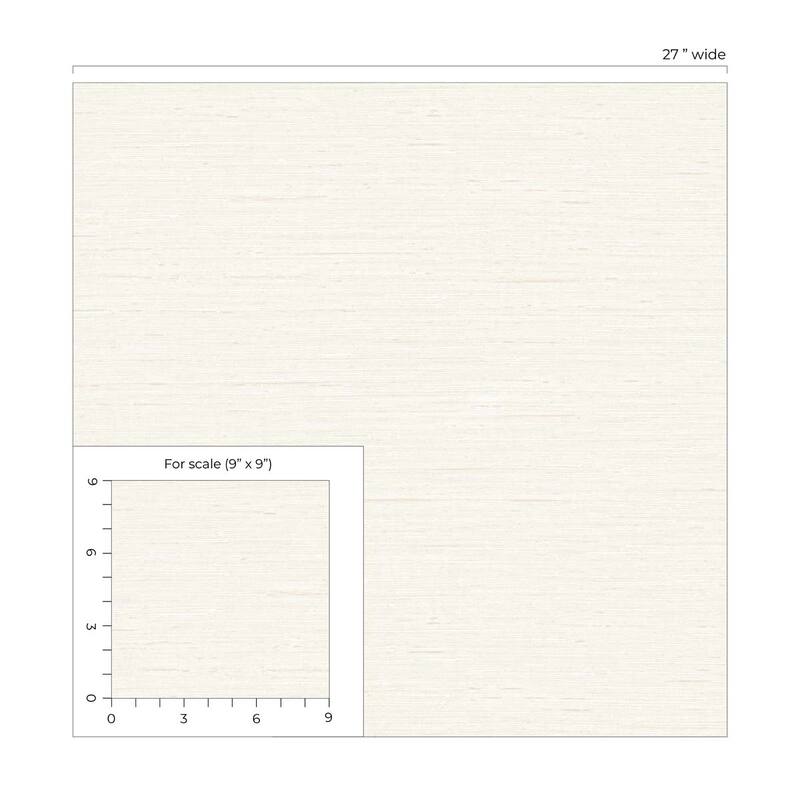 Seabrook Designs Seahaven Rushcloth Embossed Vinyl Unpasted Wallpaper