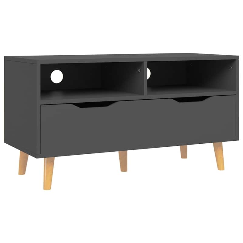 vidaXL TV Stand TV Console Sideboard TV Unit Home Media Unit Engineered Wood - 35.4" x 15.7" x 19.1"