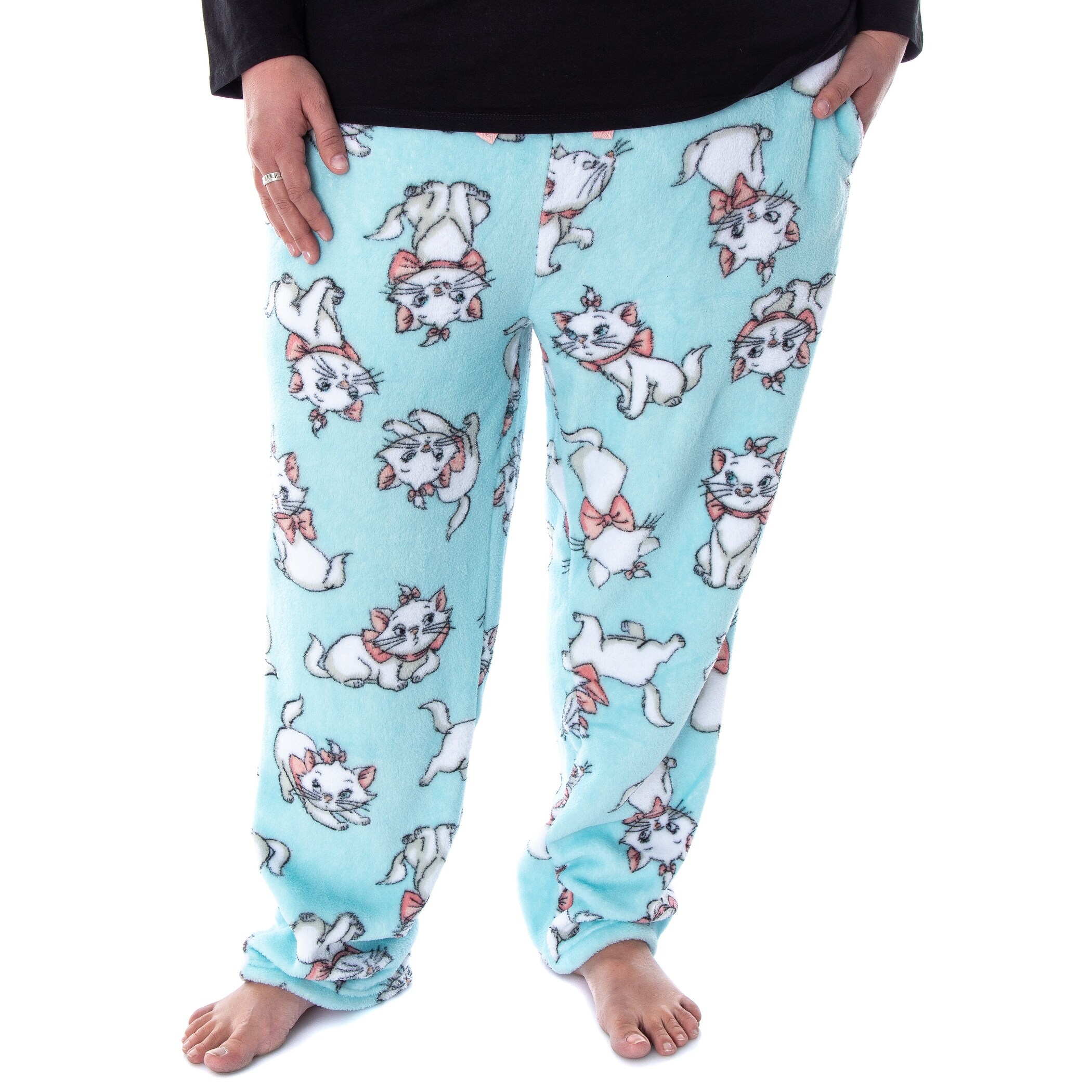 berømmelse Skyldig slack Disney Aristocats Plus Size Marie Kitten Plush Soft Touch Fleece Lounge  Pajama Pants - Overstock - 33363618