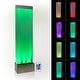 preview thumbnail 2 of 10, Alpine Corporation 72"H Indoor Bubble Wall Fountain with Color-Changing LED Lights and Remote