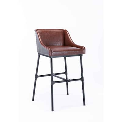 Parlor Adjustable Upholstered Bar Stool