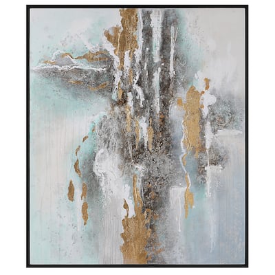 Uttermost Mountain Mist Hand Painted Canvas - 51.75"x61.75"x1.5"