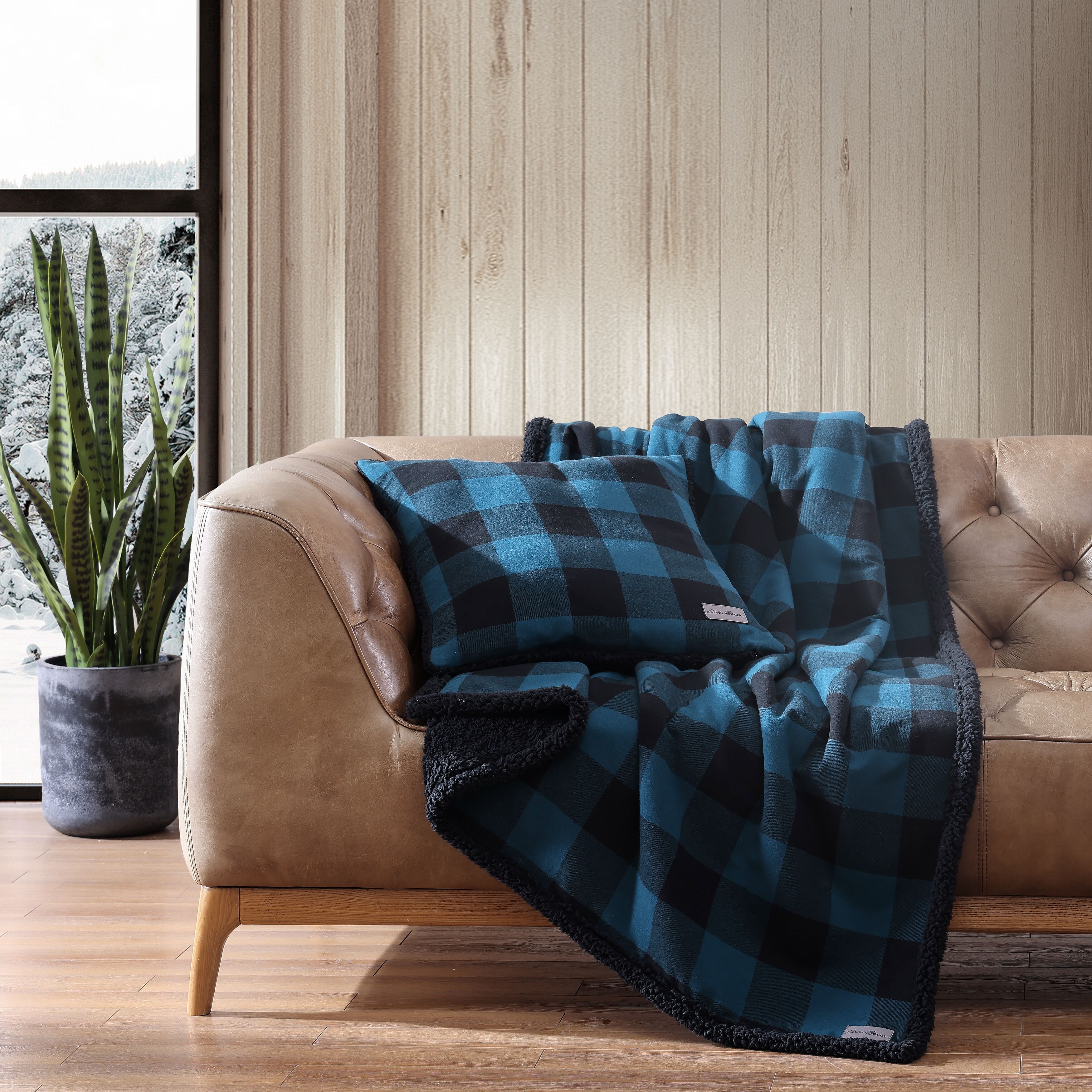 Eddie bauer flannel best sale blanket