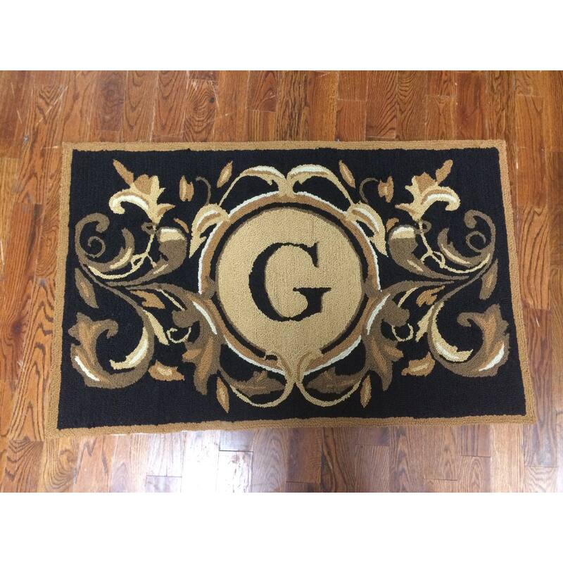 SAFAVIEH Handmade Monogram Monka Casual Rug