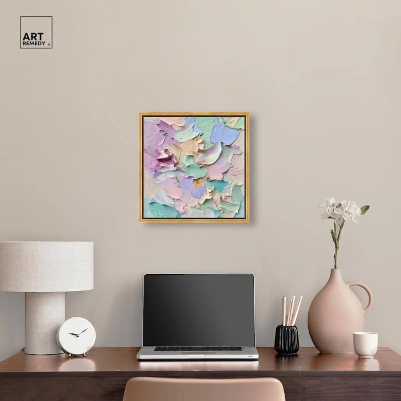 Flowing Mousse II Canvas by Art Remedy