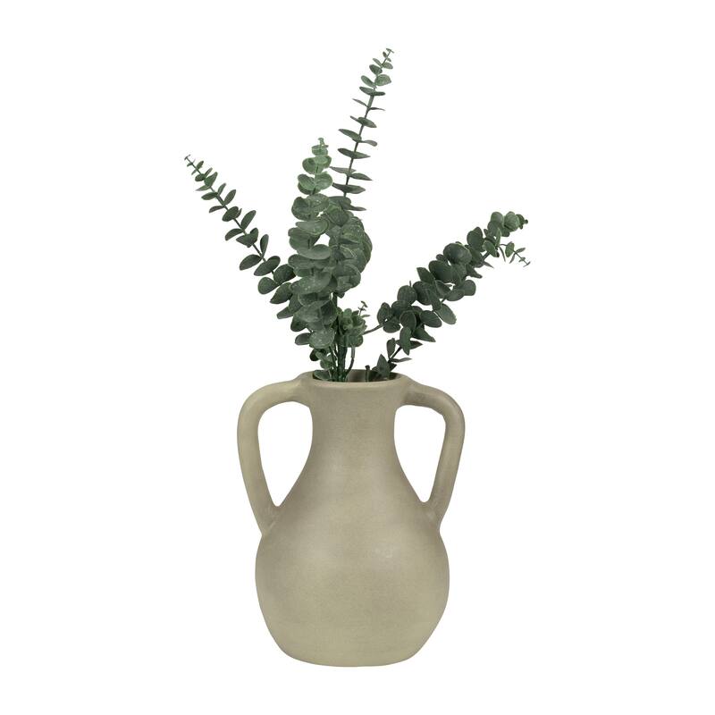 Sagebrook Home Terracotta Vase With Handle