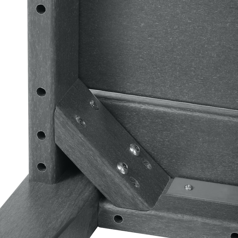 Polytrends Laguna Outdoor Patio Conversation Coffee Table
