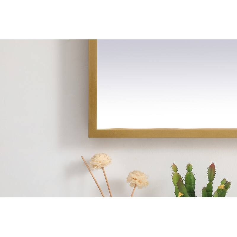 Indigo Home 30x30 inch LED mirror with adjustable color temperature