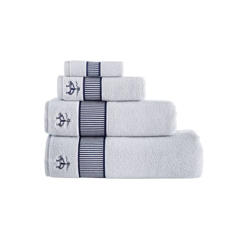 Brooks Brothers Fancy Border Bath Sheet