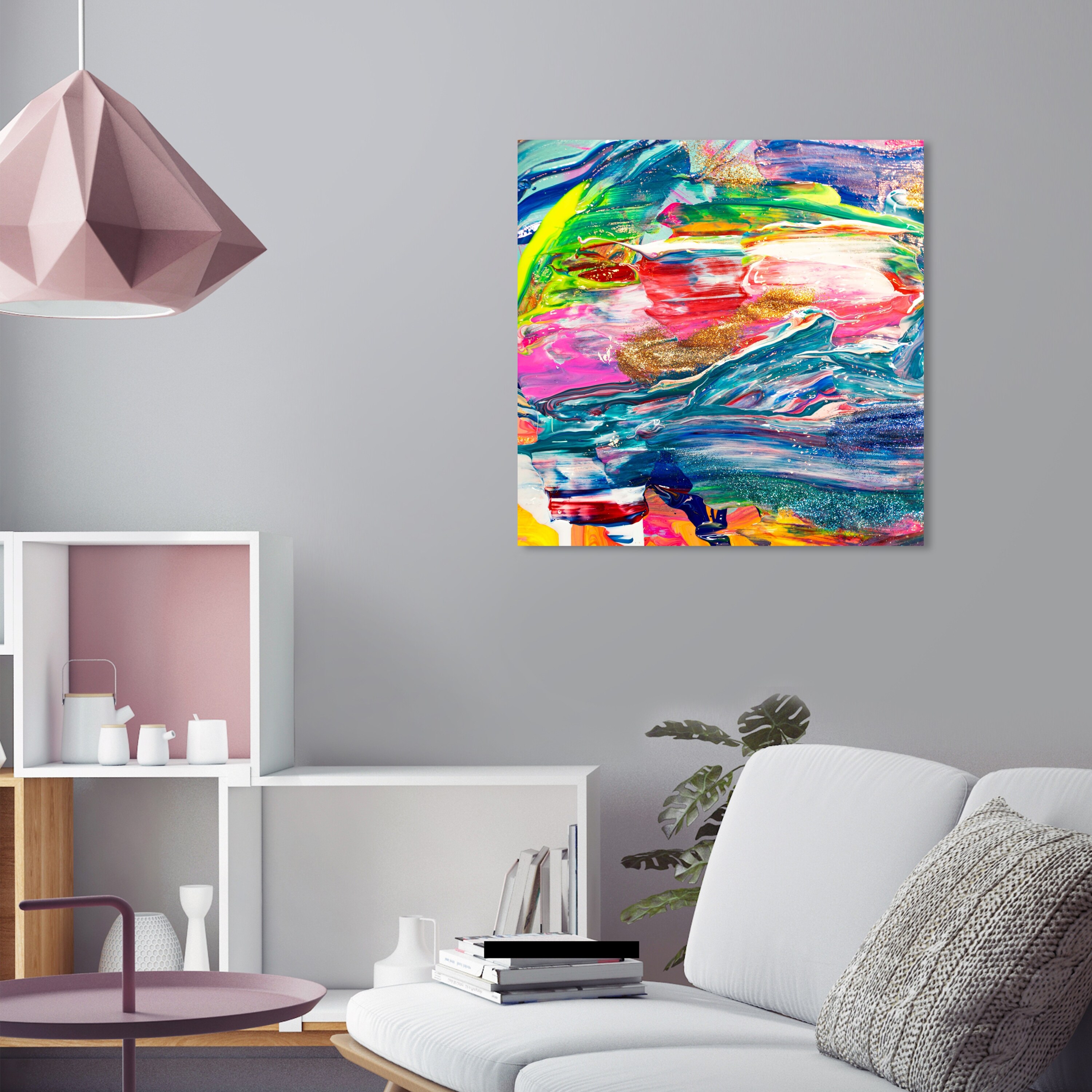 Shop Oliver Gal Quinn Abstract Wall Art Canvas Print Paint Blue Gold Overstock 32479729 Enjoy fast delivery, best quality and cheap price. overstock com