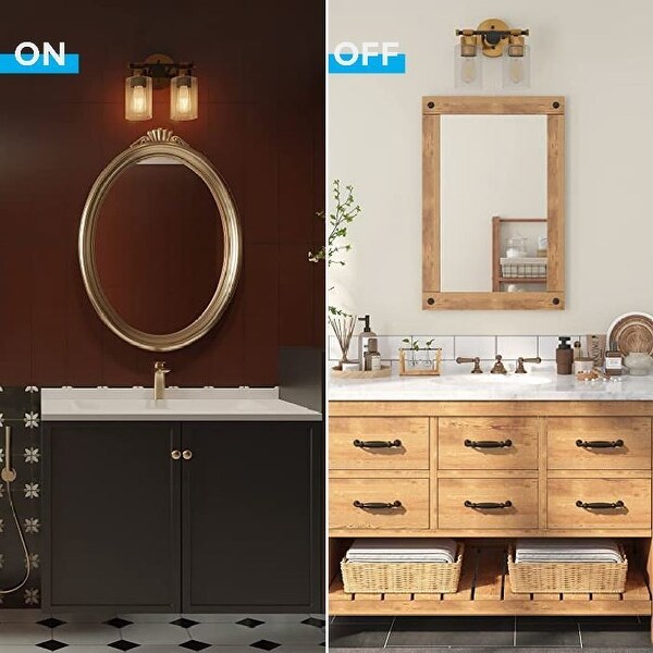 Wireless bathroom vanity lights 2025