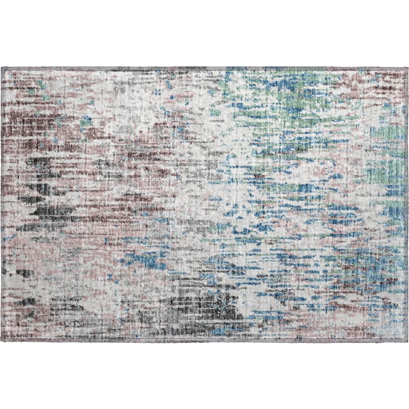 Premium Washable Super Soft Contemporar Abstract Mayfield Rug