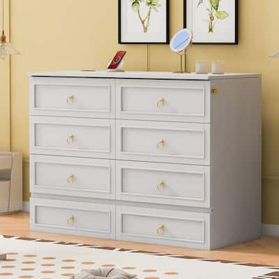 Full Size Murphy Bed with Large Drawers