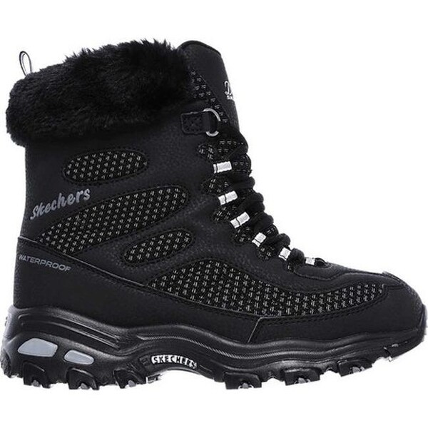 sketchers white boots