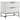 Sonora 2-drawer Nightstand Bedside Table White