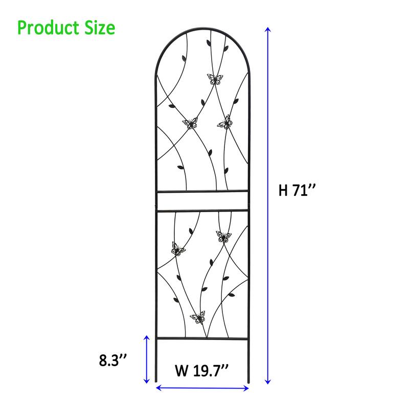 4 Pack Metal Garden Trellis
