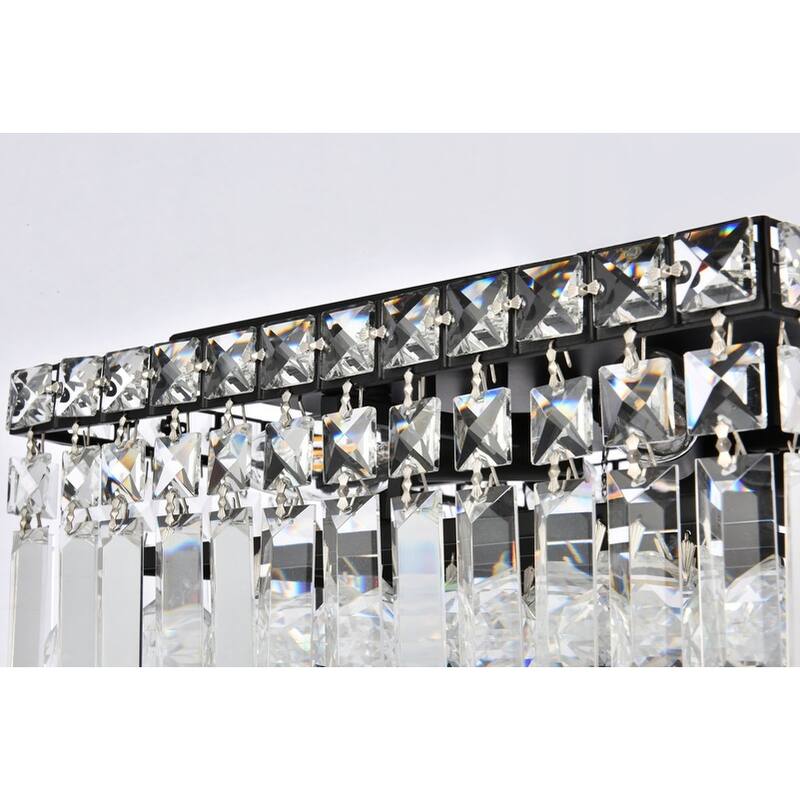 Somette Lausanne 4-light 12-inch Flush-Mount Chandelier - 12 Inch