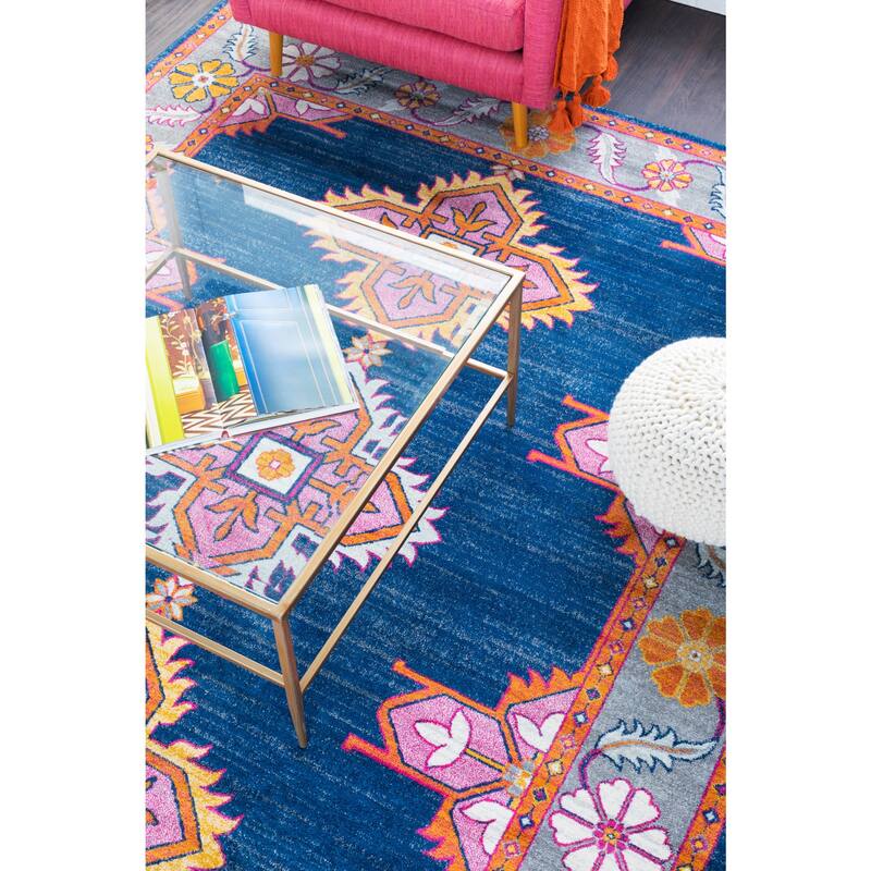 Livabliss Haut Persian Medallion Area Rug