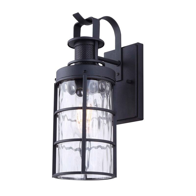 Canarm IOL610 Winslet 15" Tall Wall Sconce - Black