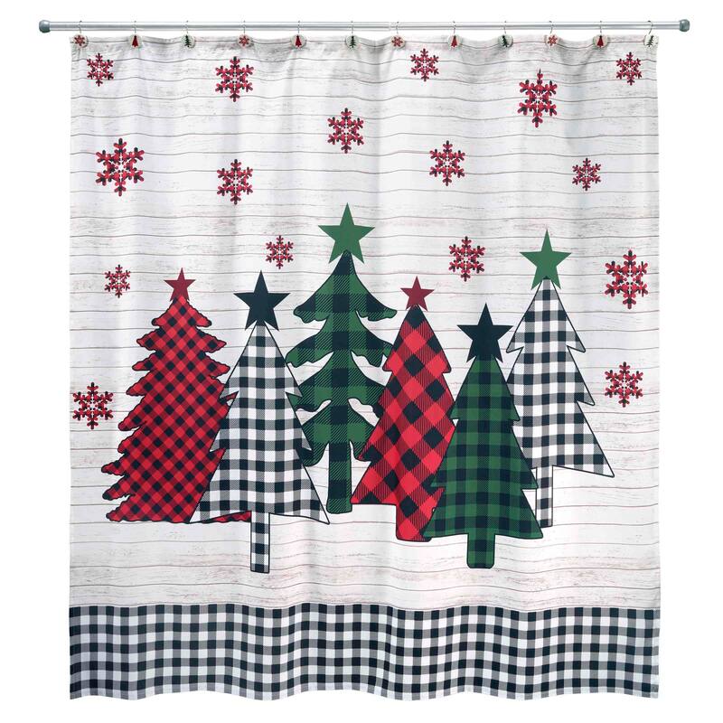 Avanti Linens Tis the Season Shower Curtain