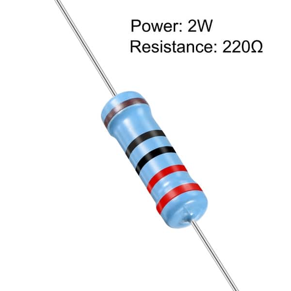 30pcs Metal Film Resistors 2 Ohm 2w 1 Tolerances 5 Color Bands On Sale Overstock 30pcs Metal Film Resistors 2 Ohm 2w 1 Tolerances 5 Color Bands On Sale Overstock