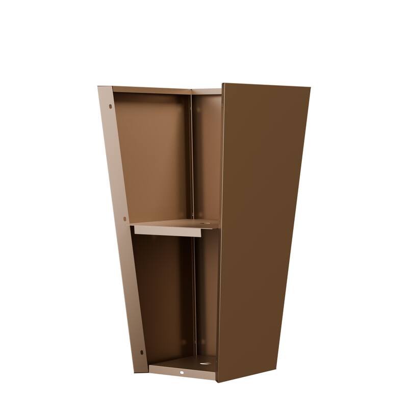 Dovelina Modern Tapered Metal Planter - Elevate Your Space, Indoors & Outdoors