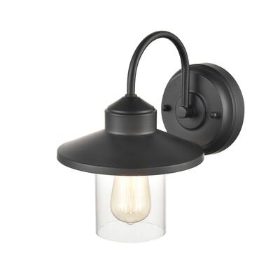 Millennium Lighting 1 Light Metal Outdoor Wall Sconce with Clear Glass Shades