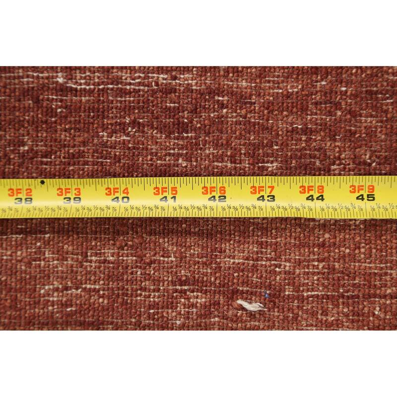 Modern Gabbeh Kashkoli Oriental Long Runner Rug Wool Hand-knotted - 3'1" x 16'7"