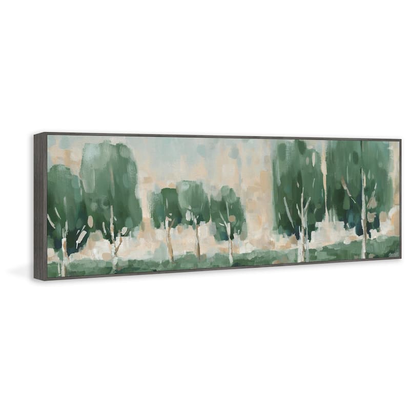 Smell of the Trees Floater Framed Print on Canvas