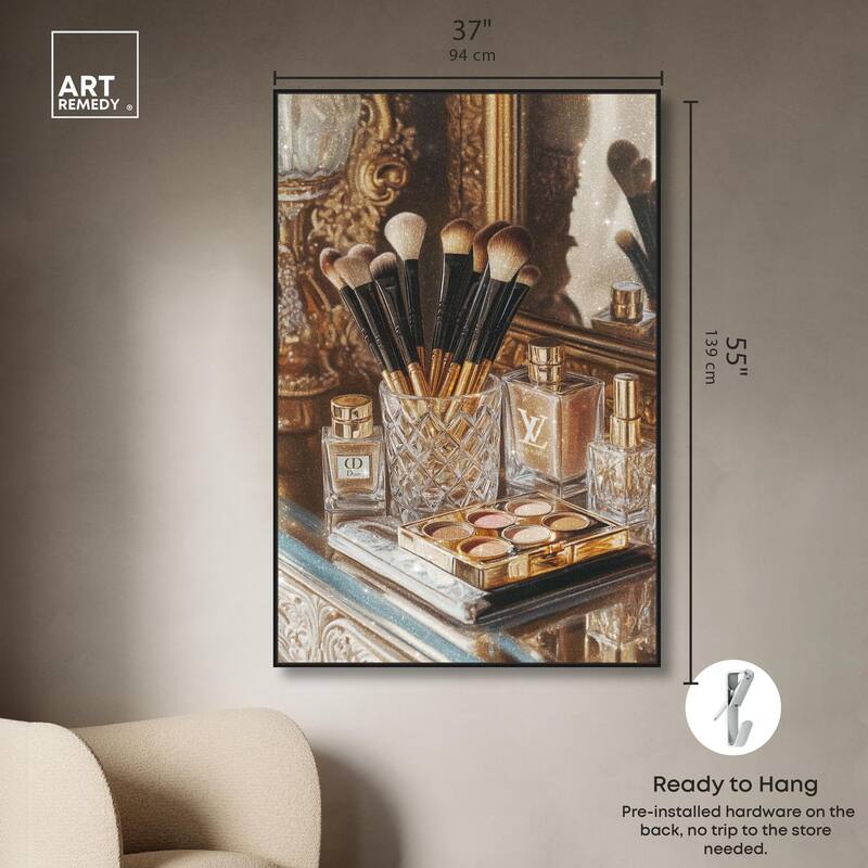 Oranate Makeup Collection Canvas by Art Remedy
