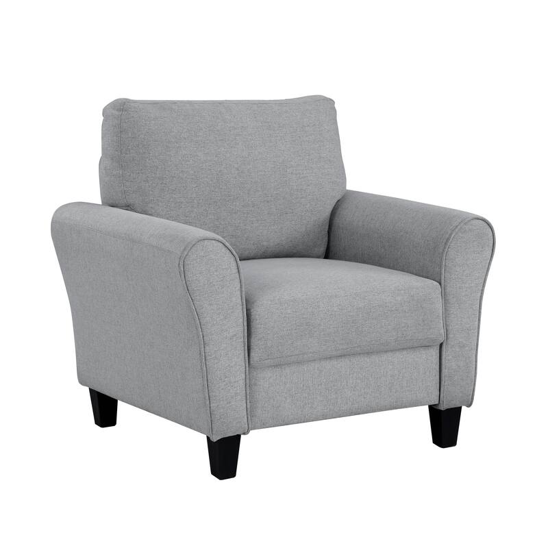 Diboll Living Room Chair - 37" x 34" x 34.5" - Dark Grey