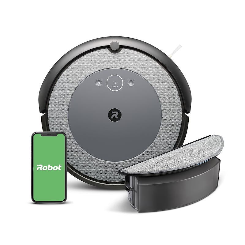 Roomba Combo i5 Robot Vacuum & Mop Clean by Room with Smart Mapping