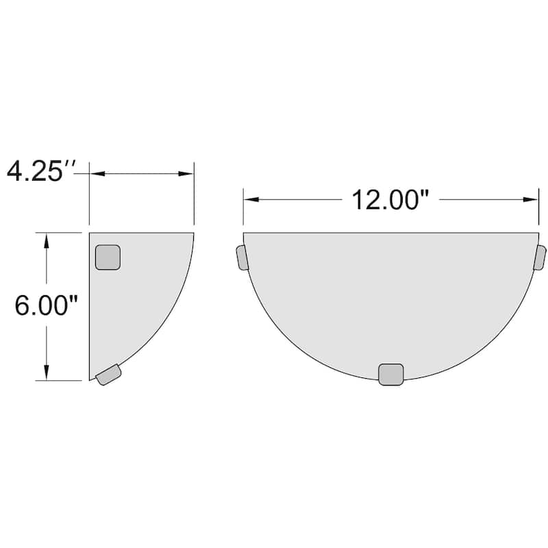 Access Lighting Mona - Wall Sconce - Brushed Steel Finish - Alabaster Glass Shade - Incandescent - Brushed Steel