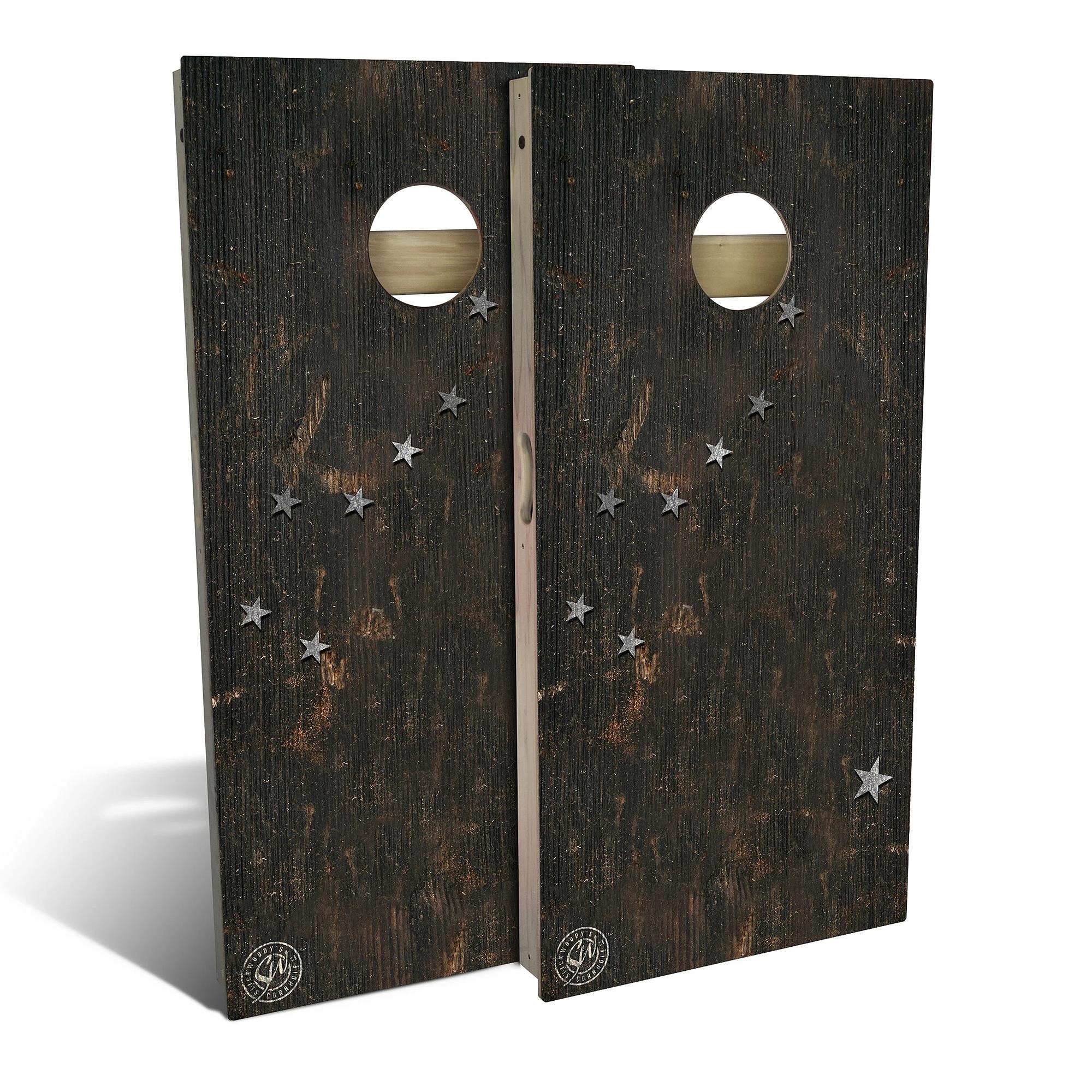 Alaska Flag Vintage Outdoor Cornhole Board Set