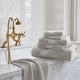 preview thumbnail 12 of 12, Madison Park Signature Turkish 100% Cotton Oversized Quick Dry Highly Absorbent 6-Piece Towel Set