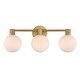 preview thumbnail 3 of 3, Minka Lavery 2993 Fenton 3 Light 24" Wide Bathroom Vanity Light with