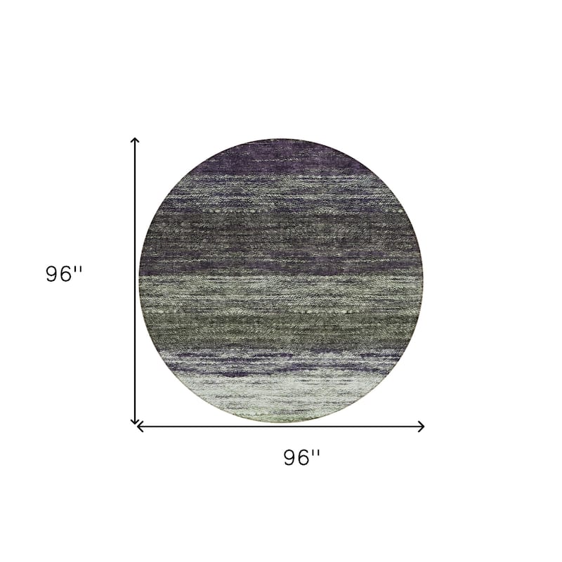 HomeRoots Ombre Transitional Rectangle Outdoor Rug