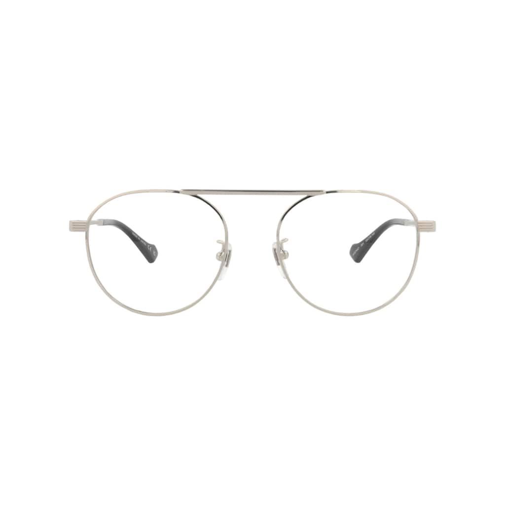 Gucci Round-Frame Metal Optical Frames
