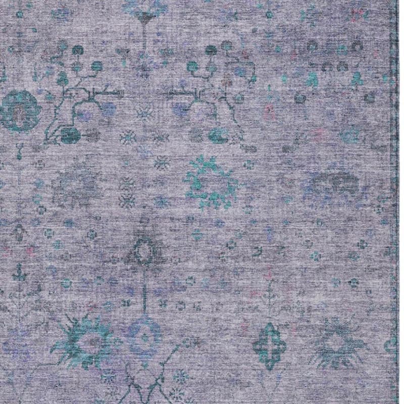 HomeRoots Floral Traditional Rectangle Outdoor Rug