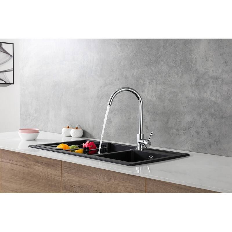 Indigo Home Single Handle Kitchen Faucet
