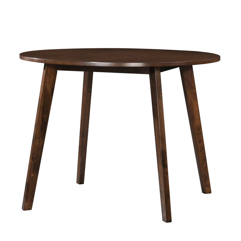 Flemming - 39.5" Round Dining Table - Walnut